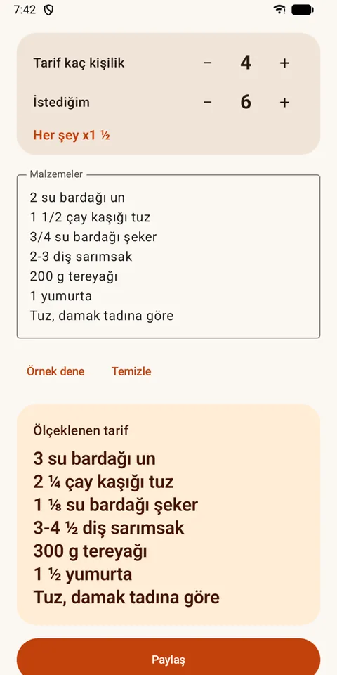 Ölçeklenmiş liste